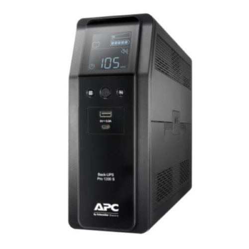 APC BR1200SI BACK UPS GRUPPO DI CONTINUITA' AVR 720 W 1.200 Va CONNETTORI 8 X AC INTERFACCIA LCD